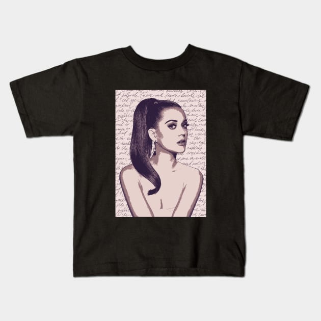 Katy Perry Kids T-Shirt by Rezronauth